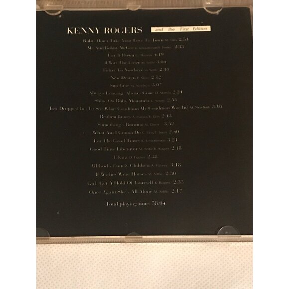 Kenny Rogers & The First Edition 20 Greatest Hits CD Original Recordings Digital - Picture 6 of 6